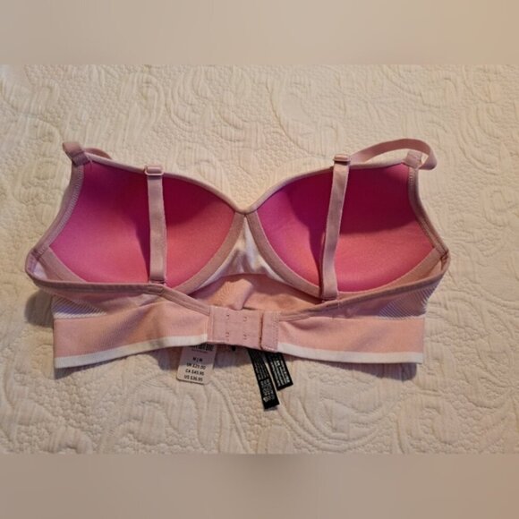 Pink Victoria's Secret size Medium Cool & Comfy wireless light lined, New - Picture 3 of 6